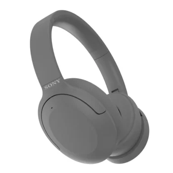 YOB&SONY Headphones HiFI Stereo Game Sport Headset For Sony Foldable Over the Ear Wireless Noise Cancellation Bluetooth Headset - Color : GRAY